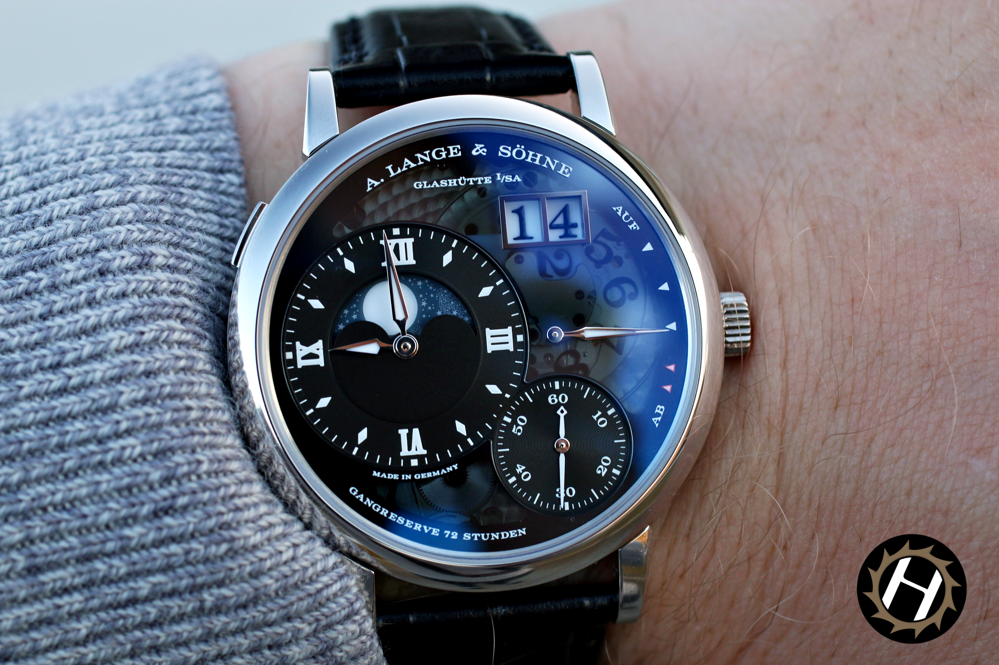 Omtale A. Lange S hne Grand Lange 1 Moonphase